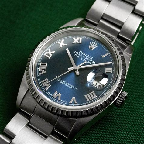 rolex 16220 blue dial|rolex 16220 production years.